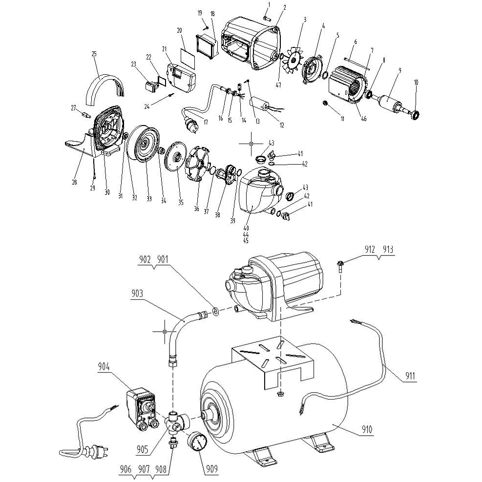 Насосная станция НАС-М3-1200