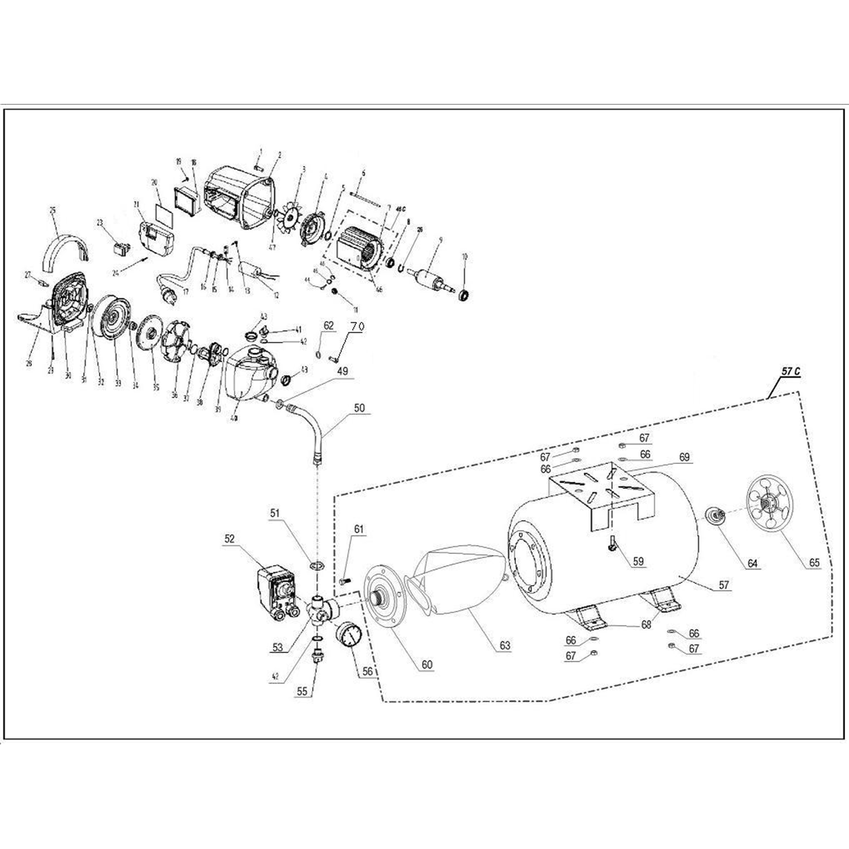 Насосная станция ЗНАС-1000