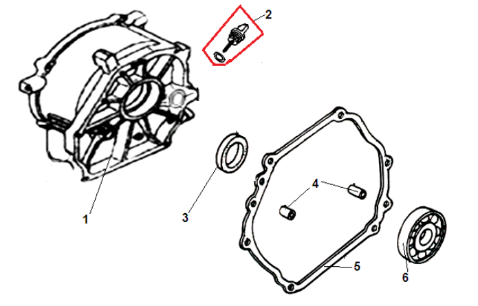5 ДЕТАЛИ ДВИГАТЕЛЯ - БЛОК - СВЕЧА - ГОЛОВКА - КЛАПАНА - ПРОКЛАДКИ ГЕНЕРАТОР CHAMPION LPG2500