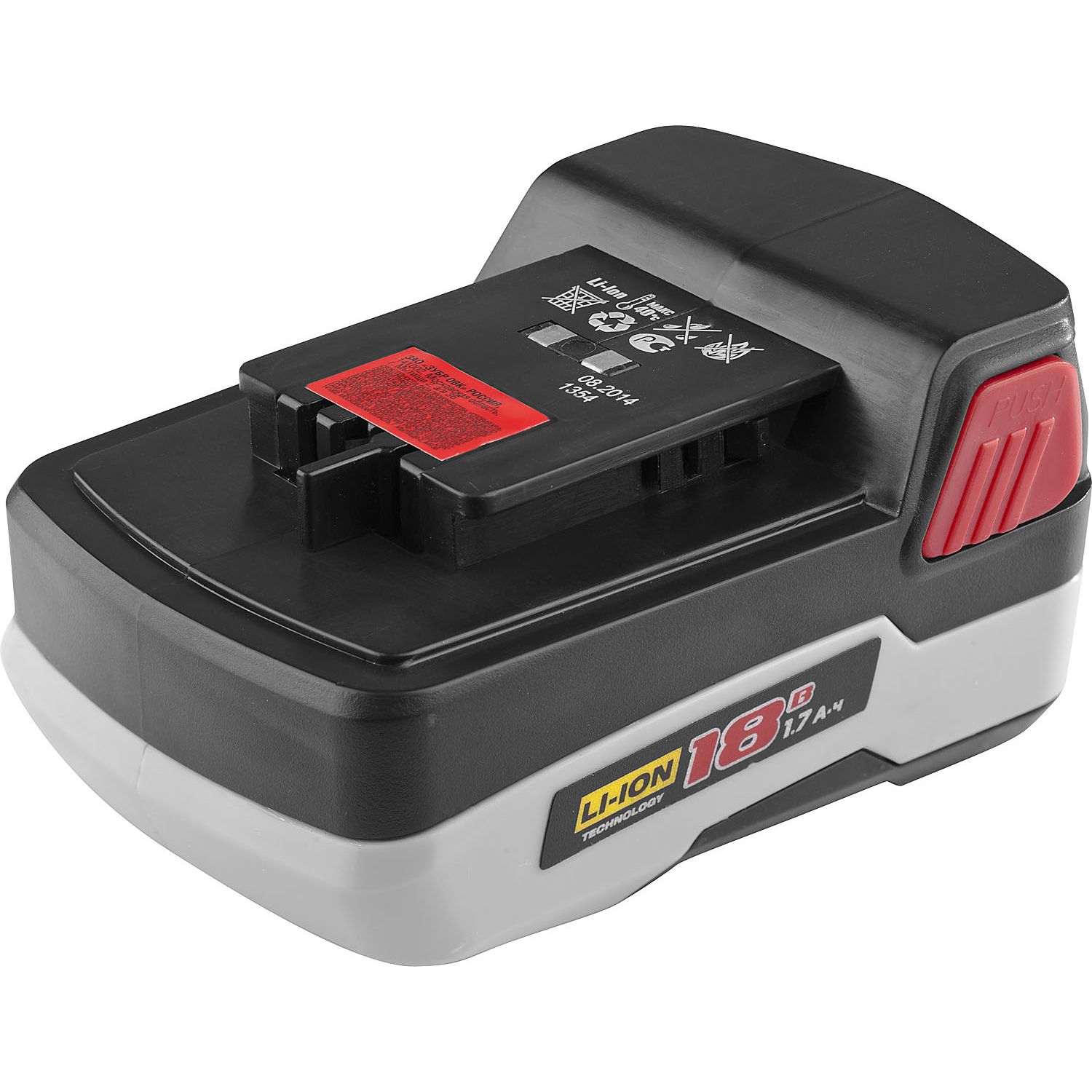 Аккумуляторная батарея Li-Ion, для гайковерта ЗАКБ-18 L17