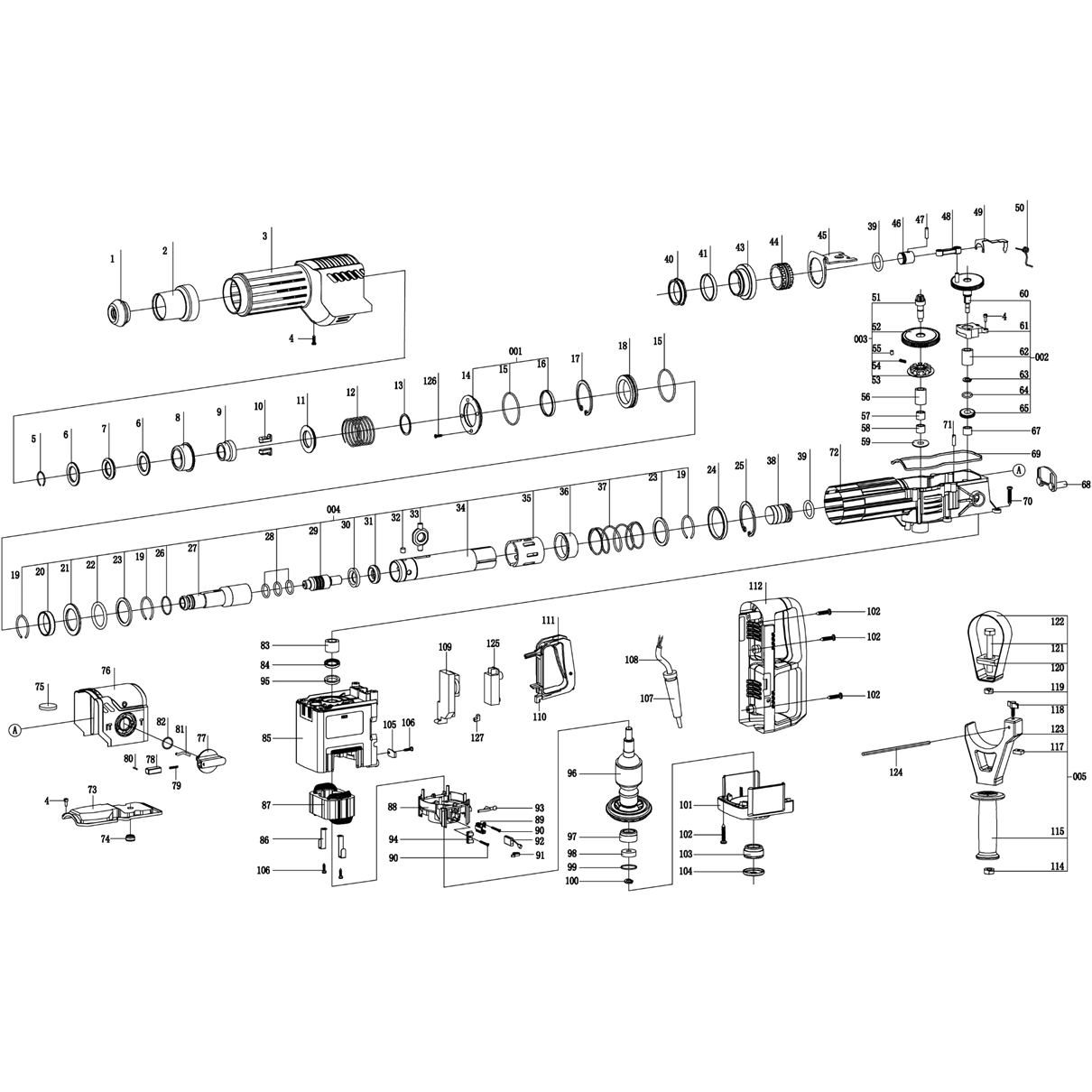 Перфоратор SDS-Max ЗПМ-52-1500 ЭК