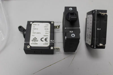 Предохранитель 13А  271290011-0001  БЭС3500РМ