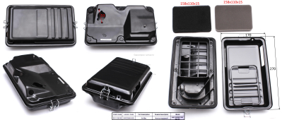 Фильтр воздушный в сборе. 180020988-0001СМ.0101.184600 0104.093600