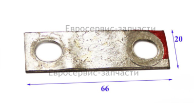 Пластина контактная