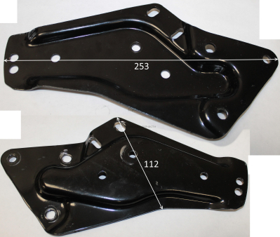 Кронштейн крепления рукоятки (правый)