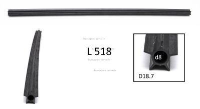 Направляющая ниж.штанги ET 1000 K