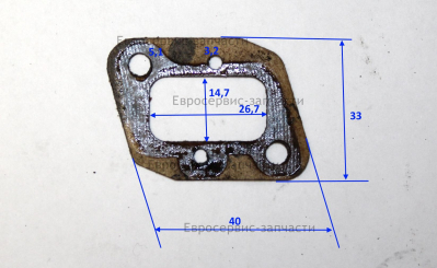 Прокладка патрубка впускного