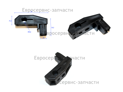 Направляющая параллельного упора, BD-TC180E-1-37, ПЭ600