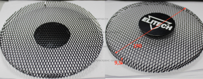 Сетка с табличкой маркировочной