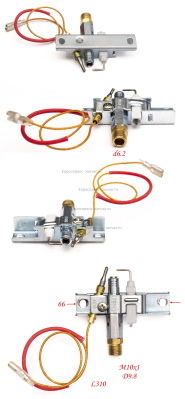 Термоэлектрический элемент в сборе 50-008-0215: ТП 4ГИ