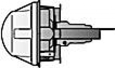 Плафон в сборе с патроном и лампочкой для плиты Zanussi 3890793221