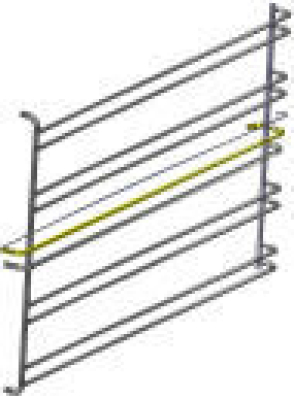 Левая направляющая