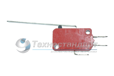 Микровыключатель для СВЧ 3-х контактный с длинным рычагом