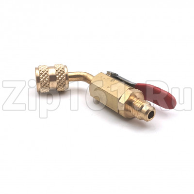 Вентиль-адаптер DSZH BC-453 штуцер 1/4 - гайка 5/16, угол 45