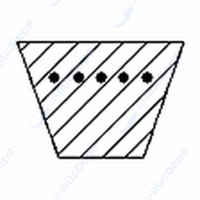 Ремень 3 L 454  Ardo 651009050
