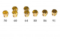 Комплект жиклеров для газ.плиты под изобутан (8шт) Indesit C00057988